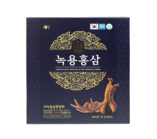 Nước Hồng Sâm Nhung Hươu Xanh Gaesung Hàn Quốc Hộp 50ml/gói x 5 Gói (Gaesung Korean Deer Antlers Red Ginseng Drink)