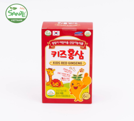 Hồng Sâm Trẻ Em Hộp nhỏ 20 ml/ túi (±7.5%) x 10 túi/hộp 200ml (Kids Red Ginseng)